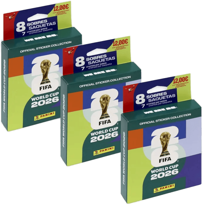 Pack 3× Caja x8 sobres